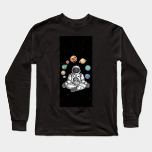 Space Yoga Long Sleeve T-Shirt